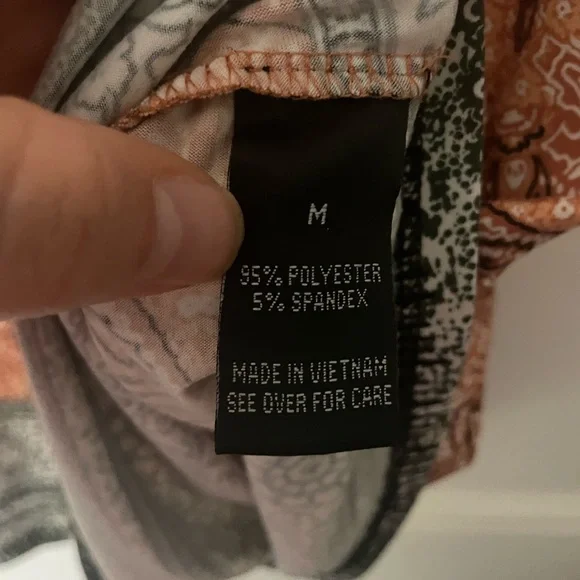 NWOT AB Studio Geometric Tank Top - Picture 3 of 4